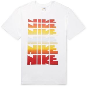 Nike Stacked Logo Gradient Tee Shirt T-Shirt NWT